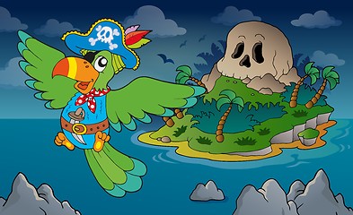 Image showing Theme with pirate skull island 4