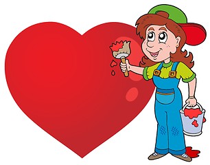 Image showing Valentine theme image 6
