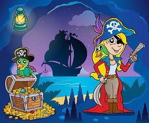 Image showing Pirate cove theme image 9