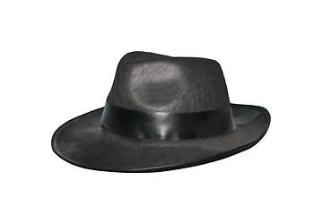 Image showing Just a black hat