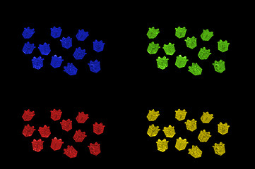 Image showing Confetti for decoration