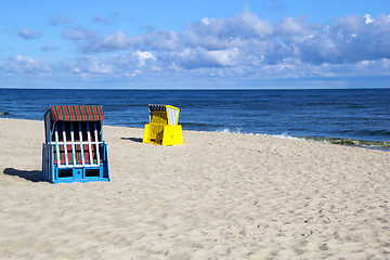 Image showing A morning at the Baltic Sea
