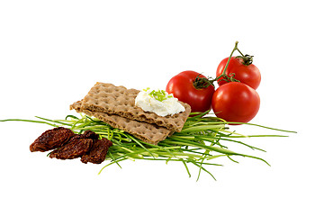 Image showing Healthy fresh snack