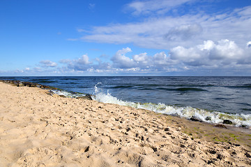 Image showing A morning at the Baltic Sea