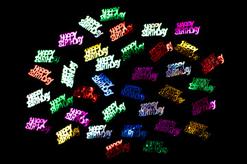 Image showing Confetti for decoration