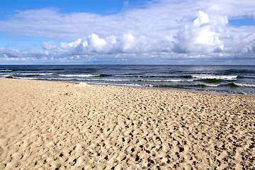 Image showing A morning at the Baltic Sea