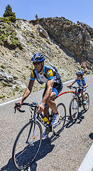 Image showing Cycling in Pyrenees