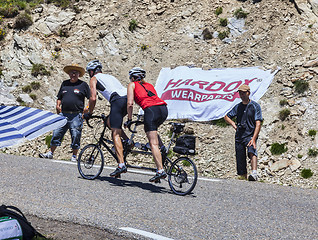 Image showing Cycling in Pyrenees