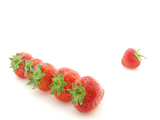 Image showing Strawberries