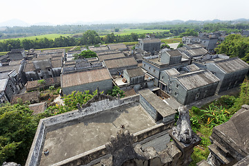 Image showing Ethnic minority village in Guangxi province,China 