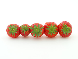 Image showing Strawberries