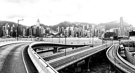 Image showing traffic in Hong Kong at day