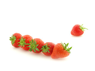 Image showing Strawberries