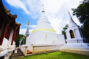 Image showing Thailand, Chiang Mai, Phra Thart doi suthep temple