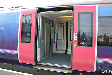 Image showing modern train carriage