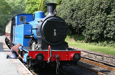 Image showing steam locomotive