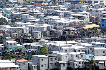 Image showing Tai O, an fishing village in Hong Kong.