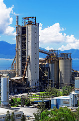 Image showing Cement Plant at day