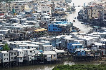 Image showing Tai O, an fishing village in Hong Kong.