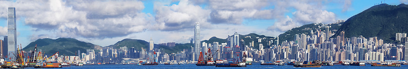 Image showing hong kong panoramic