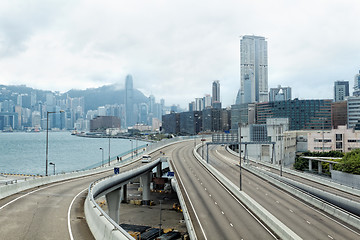 Image showing traffic in Hong Kong at day