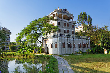 Image showing Kaiping Diaolou and Villages in China 