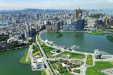 Image showing macau city skyline