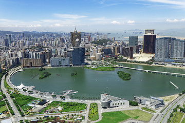 Image showing macau city skyline