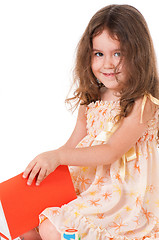 Image showing Happy little girl