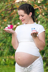 Image showing Pregnant woman