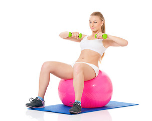 Image showing Fitness woman