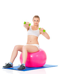 Image showing Fitness woman