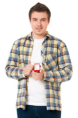 Image showing Man with wedding ring
