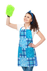 Image showing Young housewife