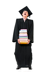 Image showing Graduating student man