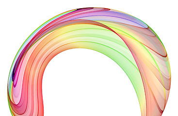 Image showing multicolored arch