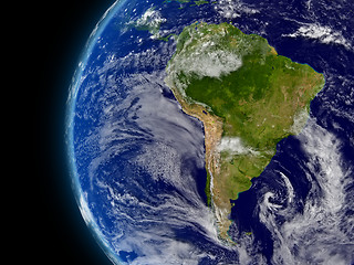 Image showing South America