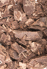 Image showing Chocolate pieces