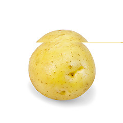 Image showing Potatoes yellow one