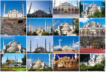 Image showing Blue Mosque in Istanbul