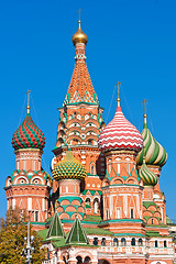 Image showing Saint Basil Cathedral  in Moscow