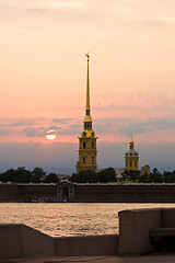 Image showing Peter and Paul fortress