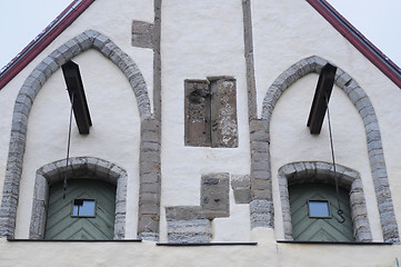 Image showing Part of Traditional Estonian House