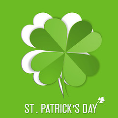 Image showing St. Patrick Day sticker