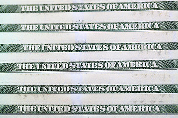 Image showing dollar bills