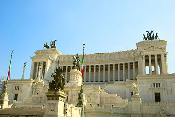 Image showing Victor Emanuel II monument in Rome