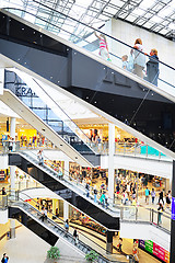 Image showing Shopping mall in Krakow