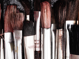 Image showing Paintbrushes