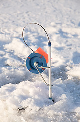 Image showing Ice Fishing.