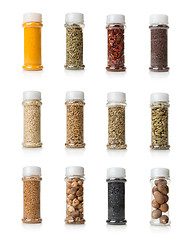 Image showing Collage of spices